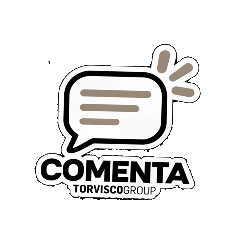 Comenta Escribe Sticker by Torvisco Group