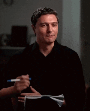 Amused Smirk GIF by Pretty Dudes