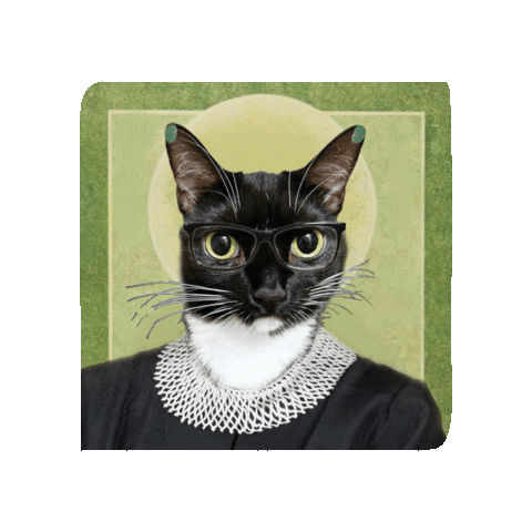 Saint Rbg Sticker by MeowParlour