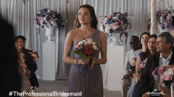 Wedding Bridesmaids GIF by Hallmark Channel