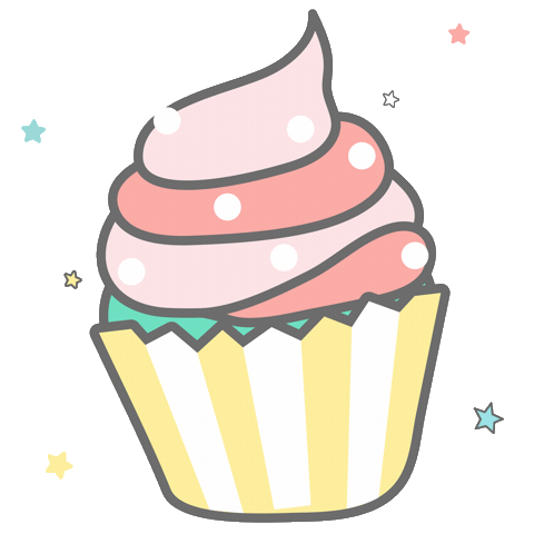Cupcake Sticker