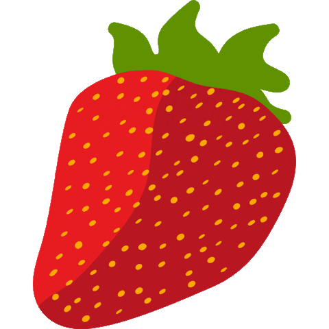 Breakfast Fraise Sticker by leoburnettparis