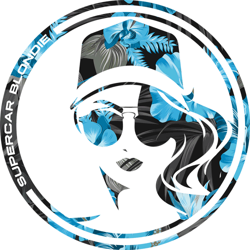 Supercar Blondie Sticker