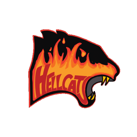 Hellcats Sticker by Orlando Roller Derby