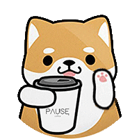 PAUSE COFFEA Sticker