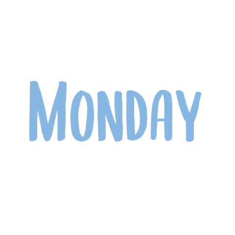 Monday Sticker