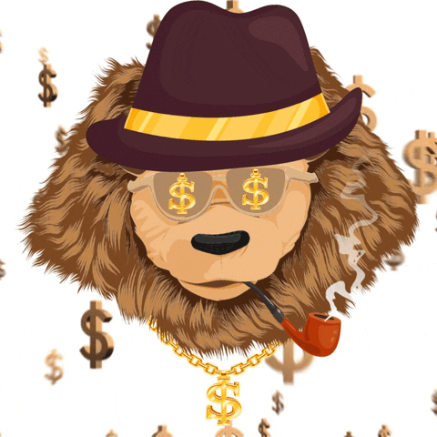 Money Lion GIF by King Beats Fitness