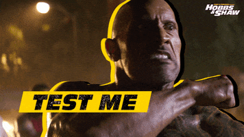I Will End You The Rock GIF by Hobbs & Shaw Smack Talk
