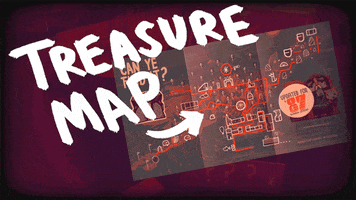Map Treasure GIF by Foam Sword