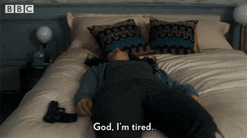 Tired Bbc One GIF by BBC