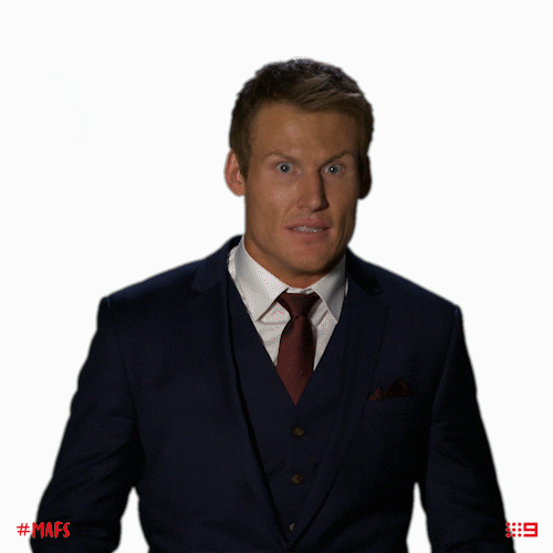 Scared Channel 9 GIF by Married At First Sight Australia