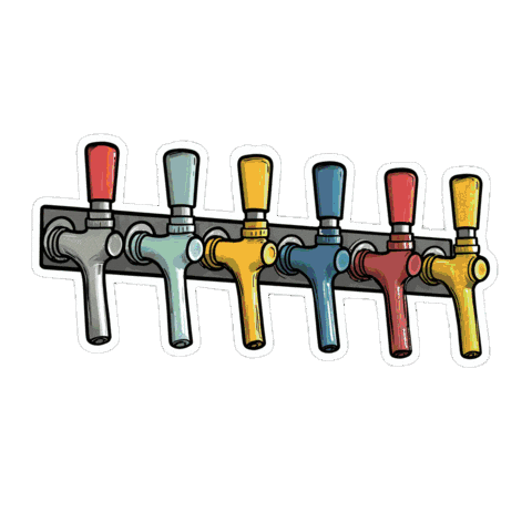 Beer Tap Sticker by TempeEats