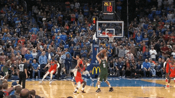Oklahoma City Reaction GIF by Milwaukee Bucks