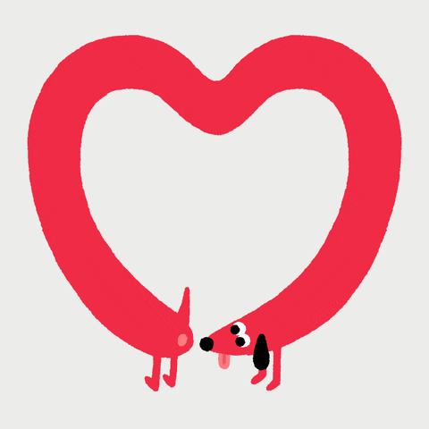 Valentines Day Illustration GIF by Threadless