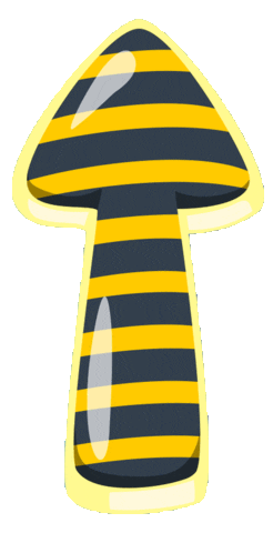 Arrow Bee Sticker by Toliti