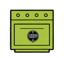 Plant Based Food Sticker by Strong Roots