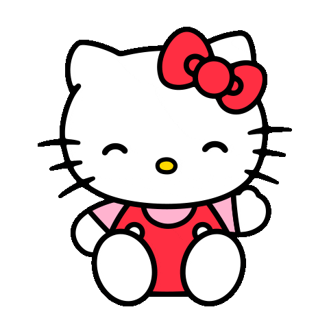 Hello Kitty 안녕 Sticker by Sanrio Korea