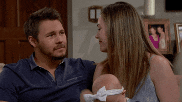 The Bold And The Beautiful Kiss GIF by CBS