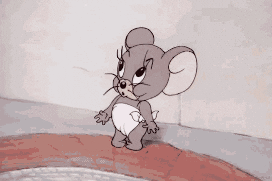 Giphy - Tom And Jerry Reaction GIF by MOODMAN