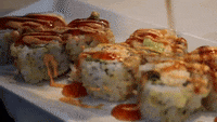 trappersushi sushi food porn Nieselregen Fallensteller GIF