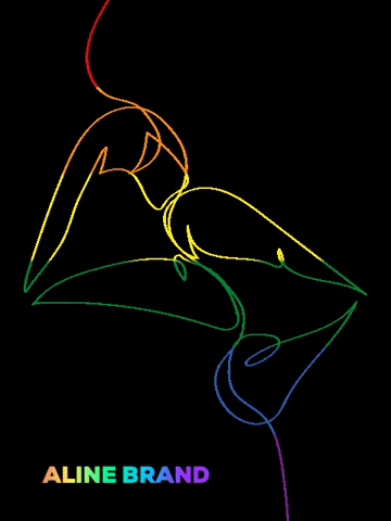 Proud Line GIF by Aline Brand