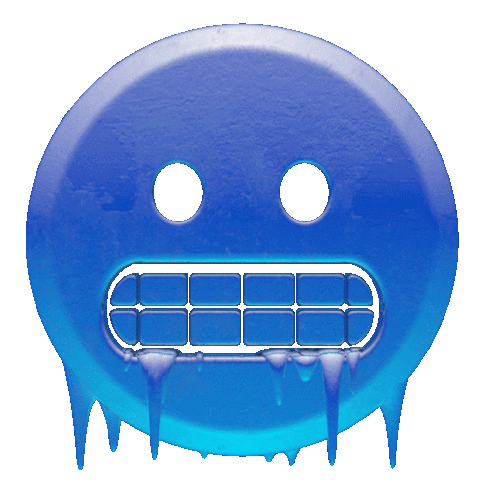 3D Freezing Sticker by Larry Toxic