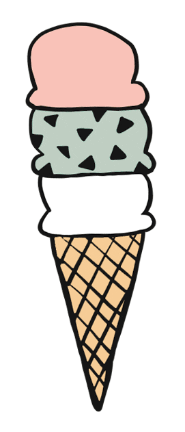 Ice Cream Sticker by Unblushing