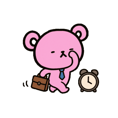 Sleepy Good Morning Sticker