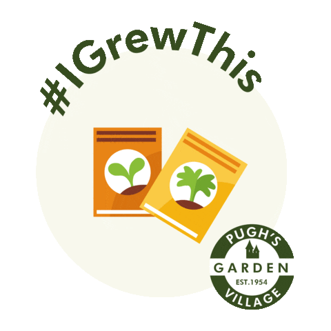 Pugh's Garden Village Sticker