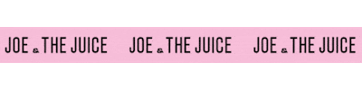 Pink Logo Sticker by JOE & THE JUICE