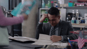 working together carlos penavega GIF by Hallmark Movies & Mysteries