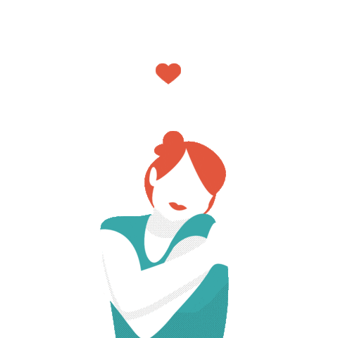 Love Hug Sticker by Zava