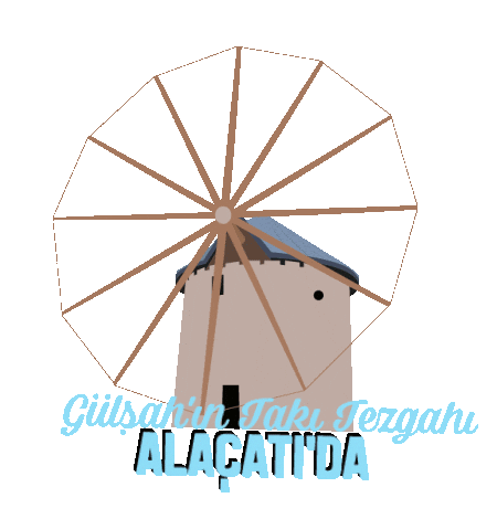Alacati Masallah Sticker by Gulsahin Taki Tezgahi