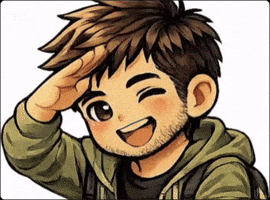 Saluting GIF