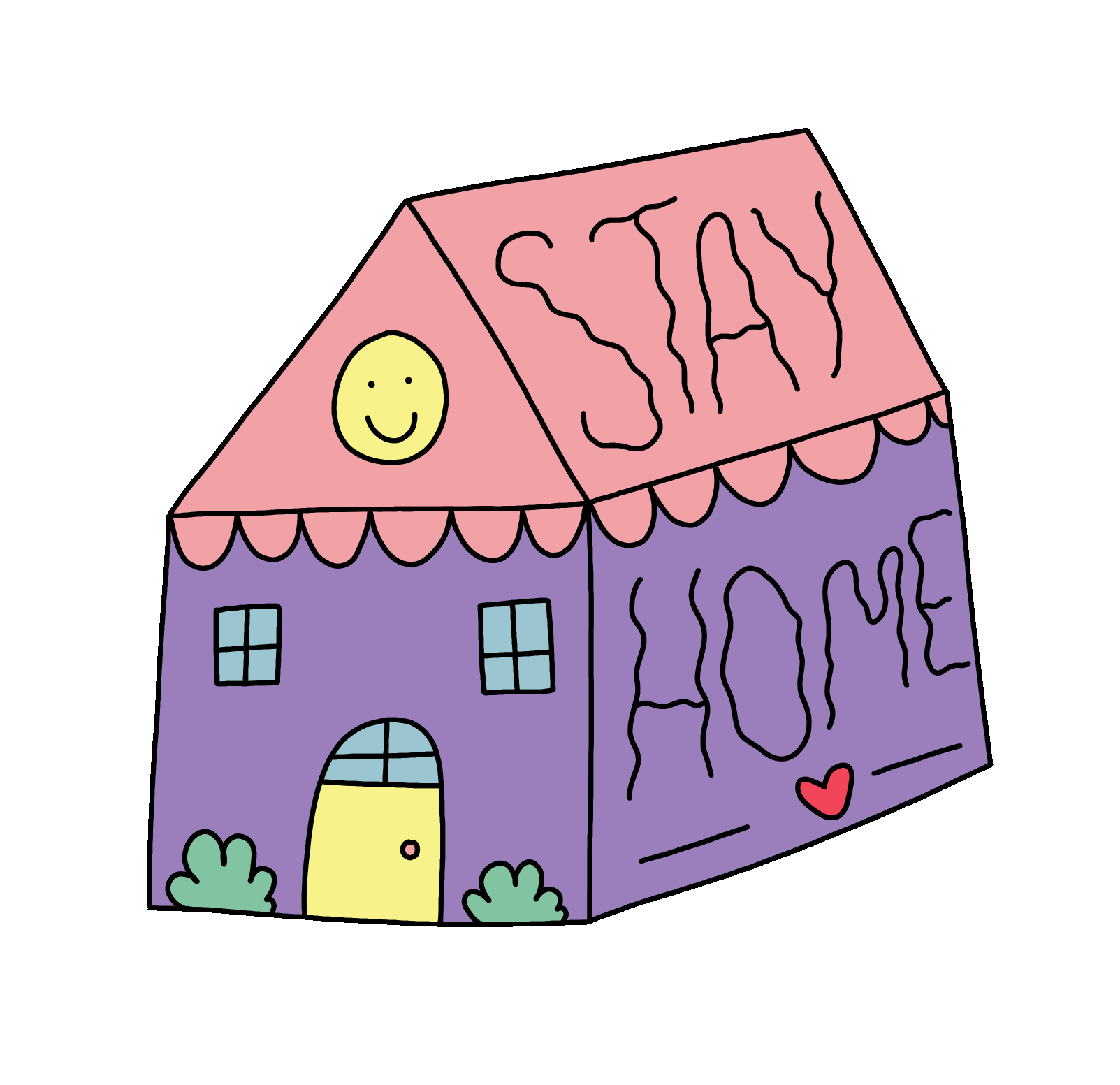 Stay Home Sticker by velcro for iOS & Android | GIPHY