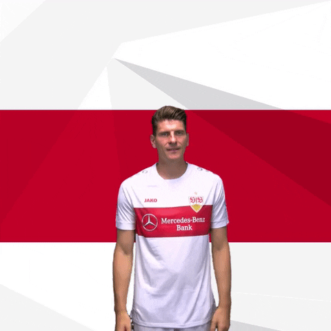 Mario Gomez Slow Clap GIF by VfB Stuttgart