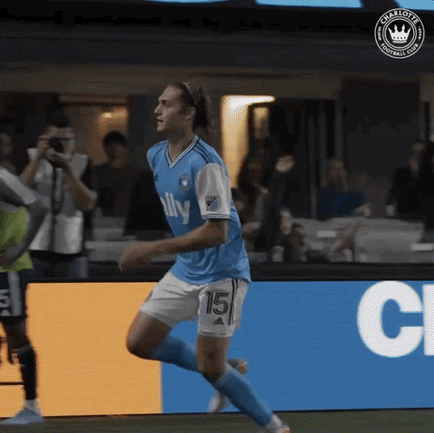 Slow Motion Soccer GIF by CharlotteFC