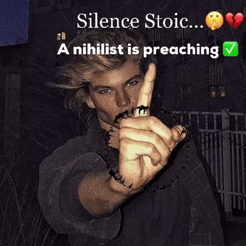 Silence Philosophy GIF