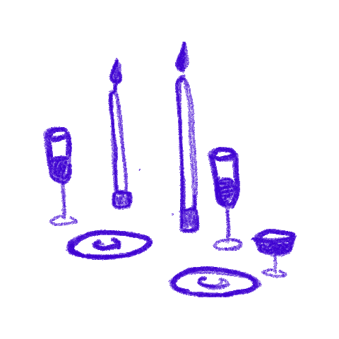 Kolacja Sticker by Katalog Marzeń