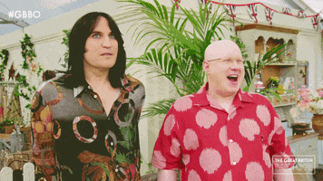 Bake Off Laugh GIF by The Great British Bake Off