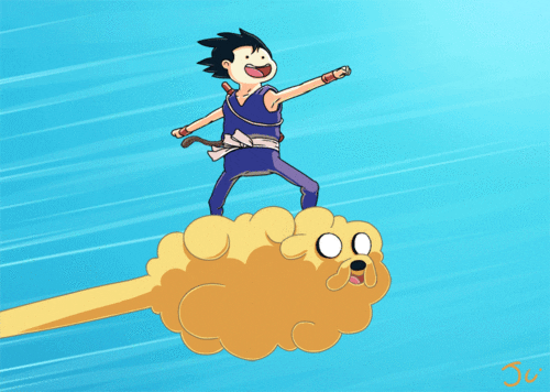 Dragon Ball Hora De Aventura GIF - Find & Share on GIPHY
