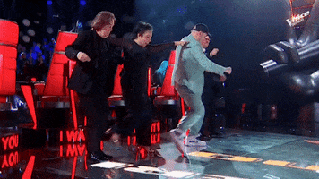 The Voice Senior Party GIF by The Voice of Italy