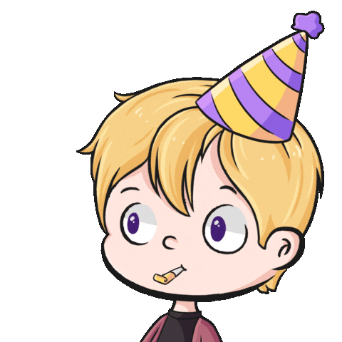 Celebrate Happy Birthday Sticker