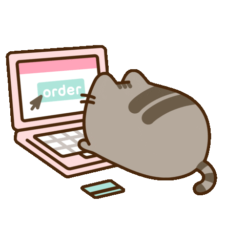 Cat Shopping Sticker by Pusheen for iOS & Android | GIPHY
