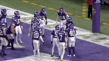 Football Celebration GIF by Minnesota Vikings