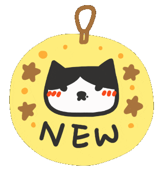 Cat Star Sticker by yomoyeah