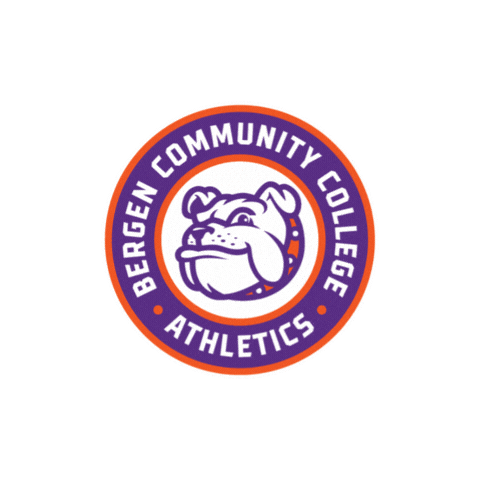 Bergen Bulldogs Sticker by Bergen Community College