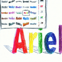 Word Art GIF by Arielgif