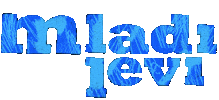 Mladi levi Sticker