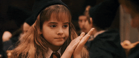 Hermione Granger Clapping GIF